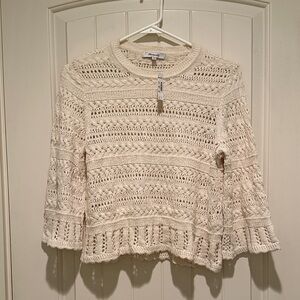 Madewell Crochet Sweater